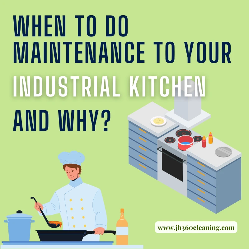 post title When to do maintenance to your industrial kitchen and why?